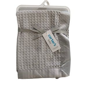 Carter’s Grey Baby Blanket